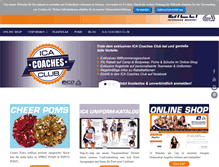 Tablet Screenshot of en.intercheer.com